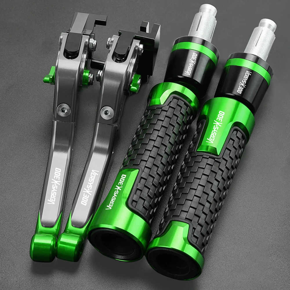 

For KAWASAKI Versys 300 X 2008-2017 2018 2019 2020 2021 2022 Motorcycle CNC Brake Clutch Levers Handlebar grips ends Versys 300X