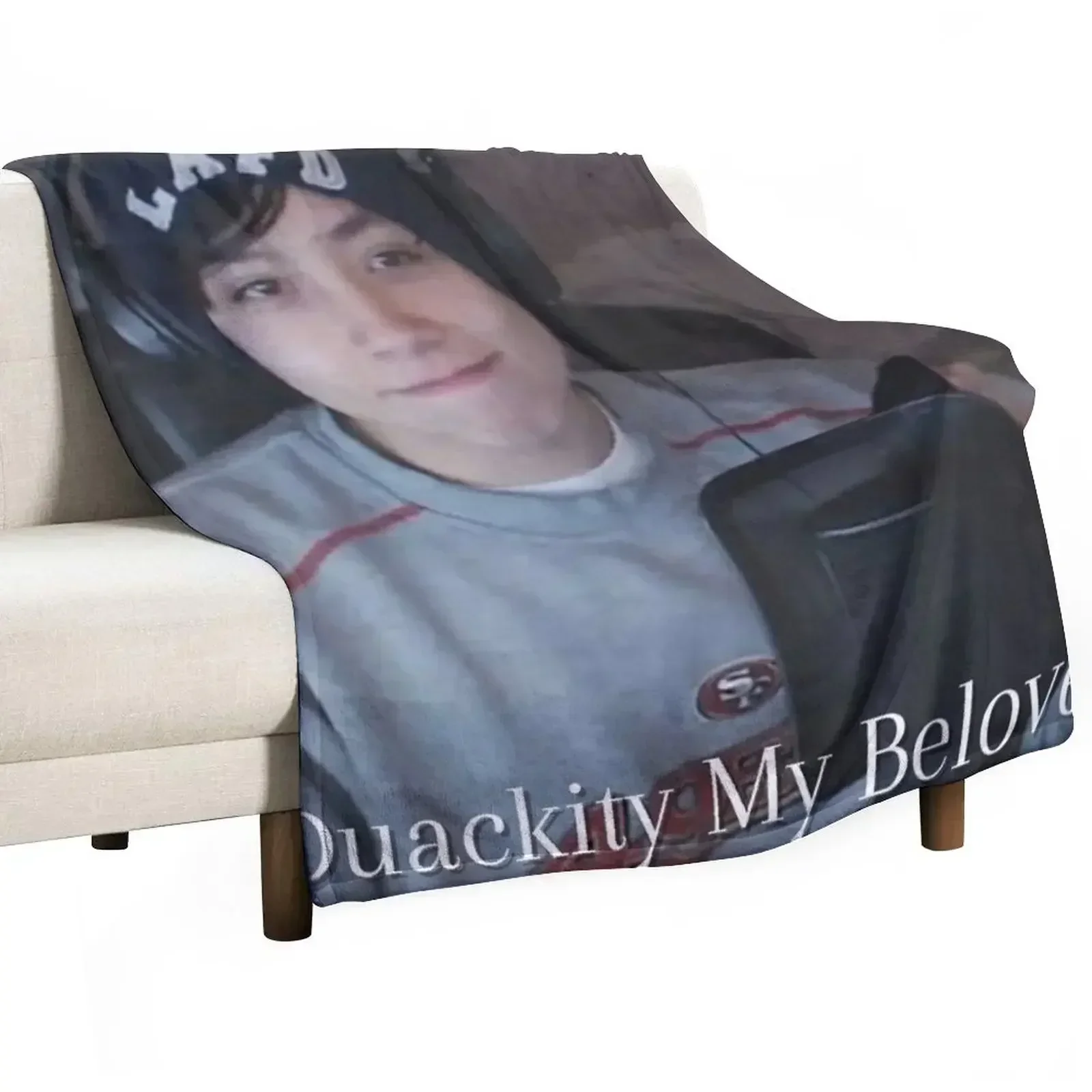 Quackity my beloved Throw Blanket Giant Sofa for winter Blankets