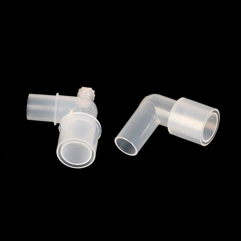 Anesthesia Tube L-shaped Connector Elbow Circuit Tracheal Intubation Connector 90 Degree