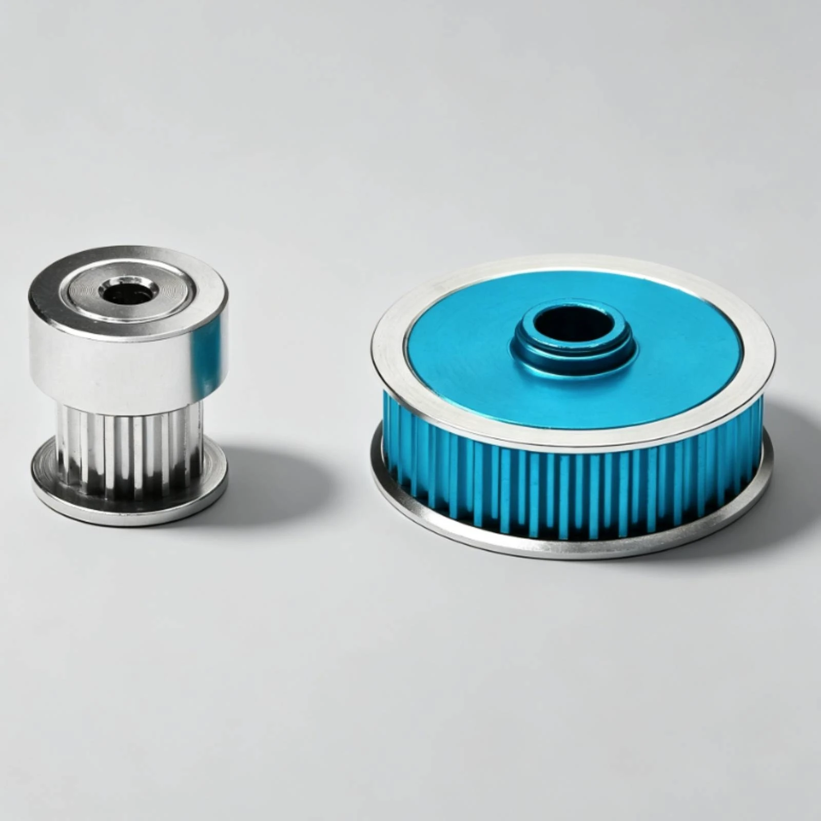 TT02 Belt Drive Blue Anodized Belt Drive Gear Kit Gearing Gear Kit Smooth Running Hobby Spare Part 114 Mm