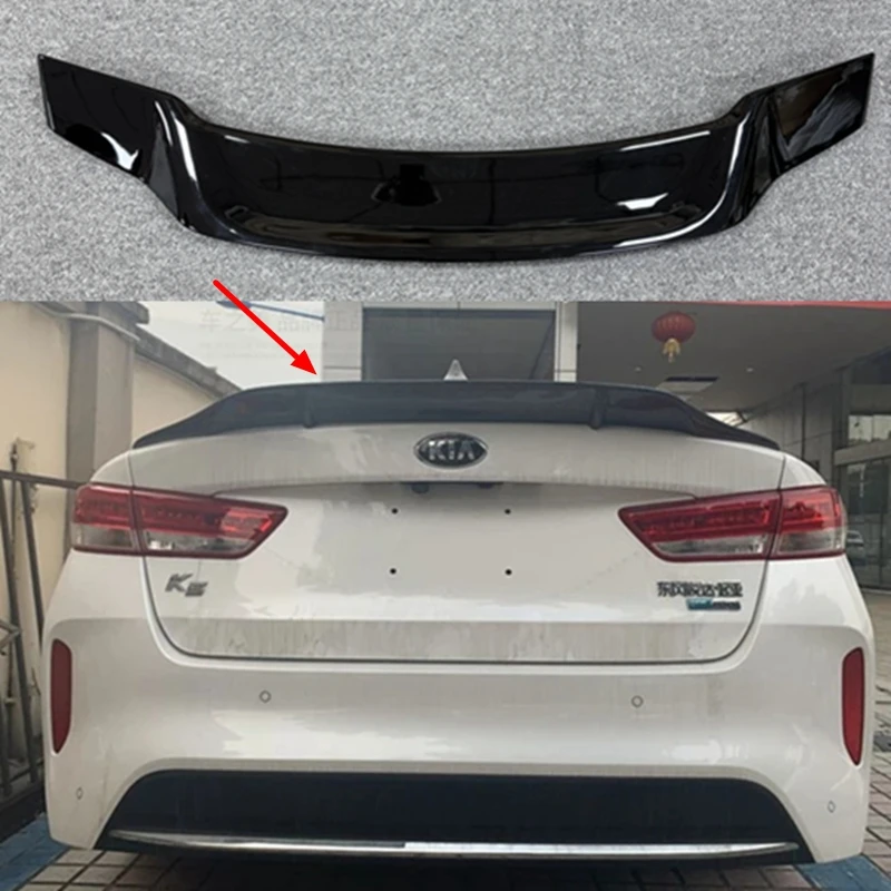 For Kia K5 / Optima spoiler 2016-2018 ABS primer rear wing R-type spoiler accessories