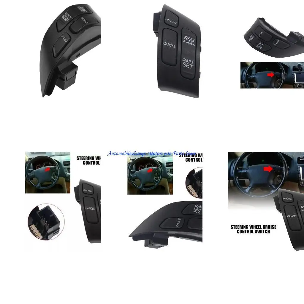 

H7BD Steering Wheel Cruise Control Switch 36770-SDA-A01 for Accord 2003-2004 Cruise Switch Assembly Auto Interior Accessory