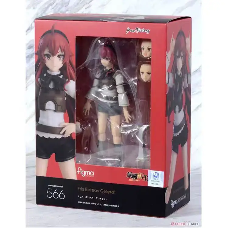 متوفر في المخزون MF Figma 566 التناسخ العاطلين Eris Boreas Greyrat شخصيات الحركة البلاستيكية نموذج أنيمي اللعب هدية