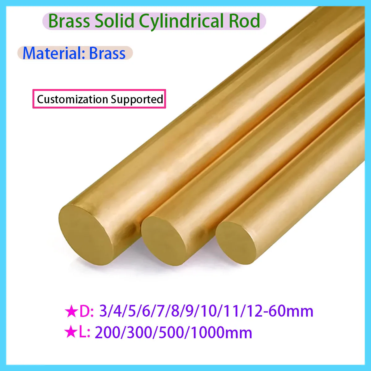 Diameter 3/4/5/6/7/…