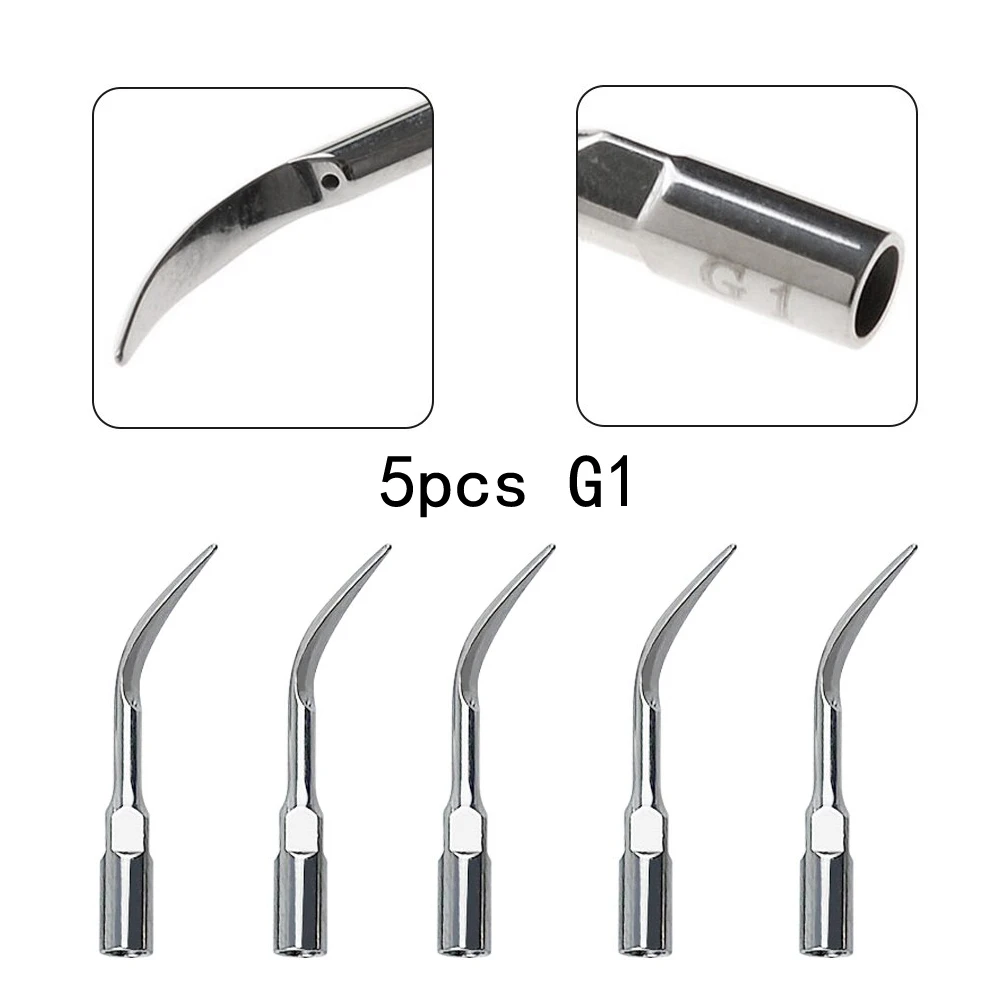 5pcs P1 Dental Scaling Tips Ultrasonic Scaler Tip Accessories Oral Teeth cleaning Periodontics Endodontics Endo Fit Woodpecker