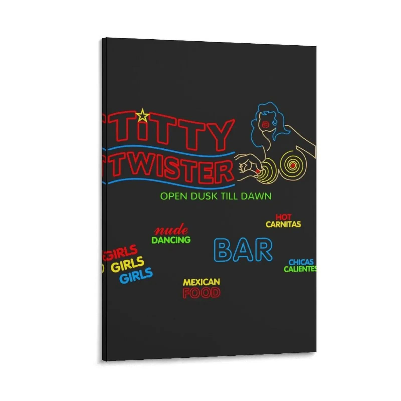 

Titty twister Canvas Painting decorative wall canvases decorations for the room