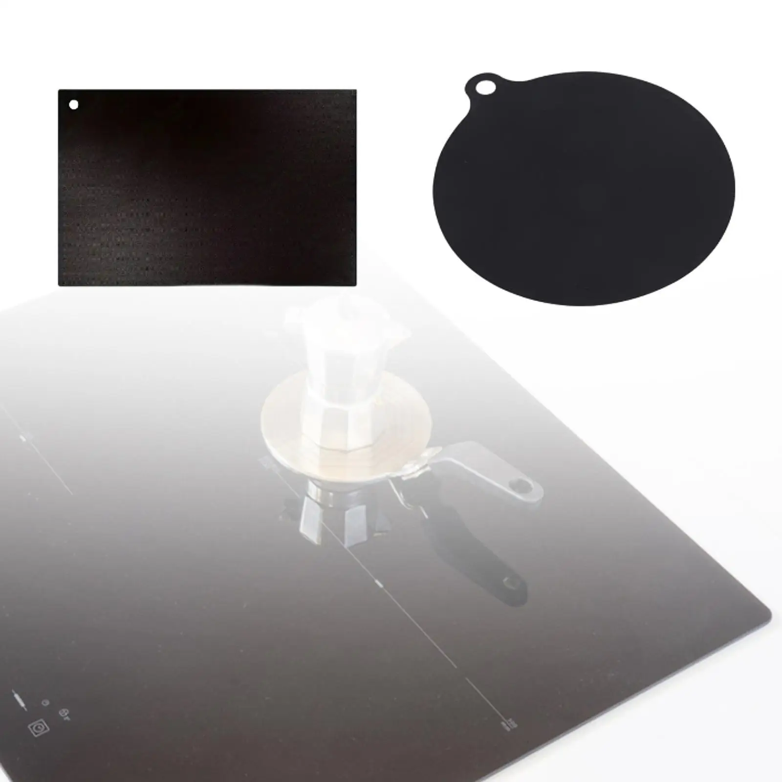 Induction Cooktop Mat Reusable Electric Stoves Mat for Soup Pots Cabinet Dish