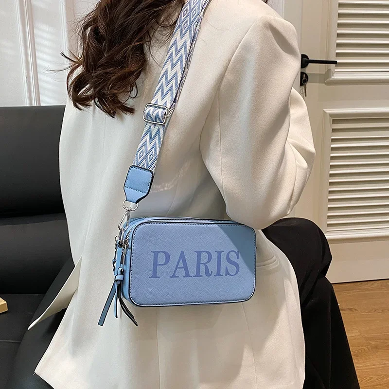 حقيبة كروس بسيطة بسعر خاص لعام 2025 - محفظة مربعة صغيرة، حمل متعدد الاتجاهات، واسعة وأنيقة، أساسية لخريف وشتاء