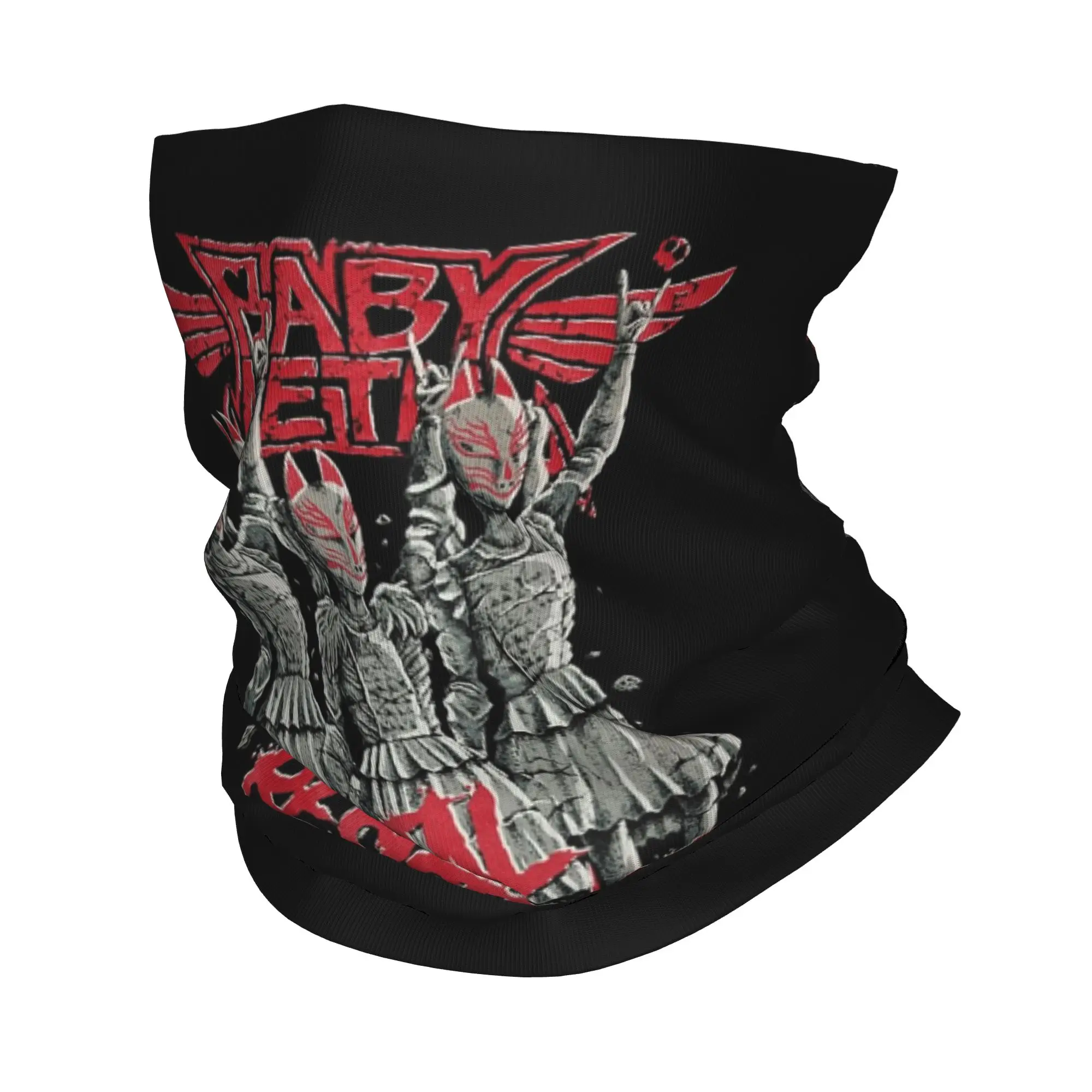 Rocket Babymetal Merch Bandana Neck Cover Printed Wrap Scarf Multi-use Headwear Outdoor Sports For Men Women Adult Washable