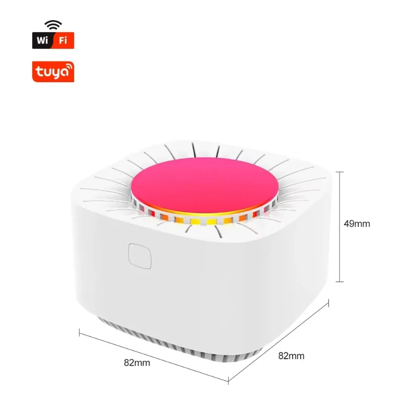 

Square Mini Indoor Gas Analyzer High Precision NDIR Sensor Simple CO2 Meter Benchtop Air Quality Analyzer