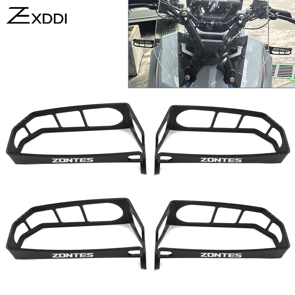 

For ZONTES 368G 368 G 501G 2024 2025 2026 Motorcycle Front Rear Turn Signal Light Guard Turn Light Protection Cover Accessories