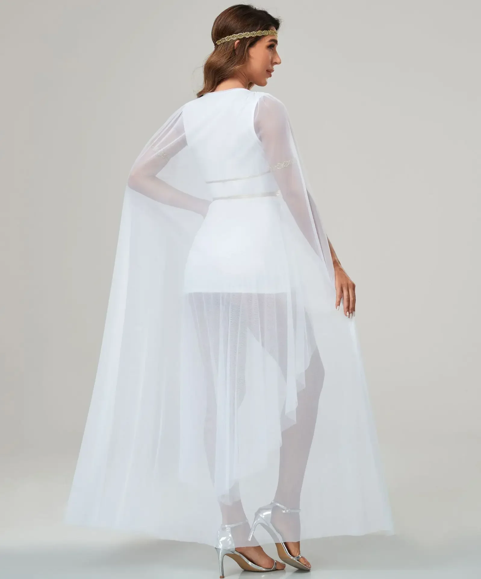 Afbeelding 7: Sexy Dame Griekse Godin Prinses Kostuum Arabisch Gewaad Romeinse Krijger Cosplay Halloween Carnaval Party Fancy Dress