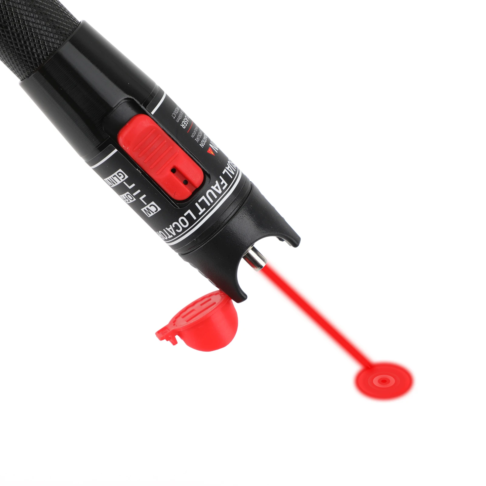 US 1PCS 100MW FTTH Pen Fiber Optic Tester SC/FC/ST Connector Red Light Power Meter