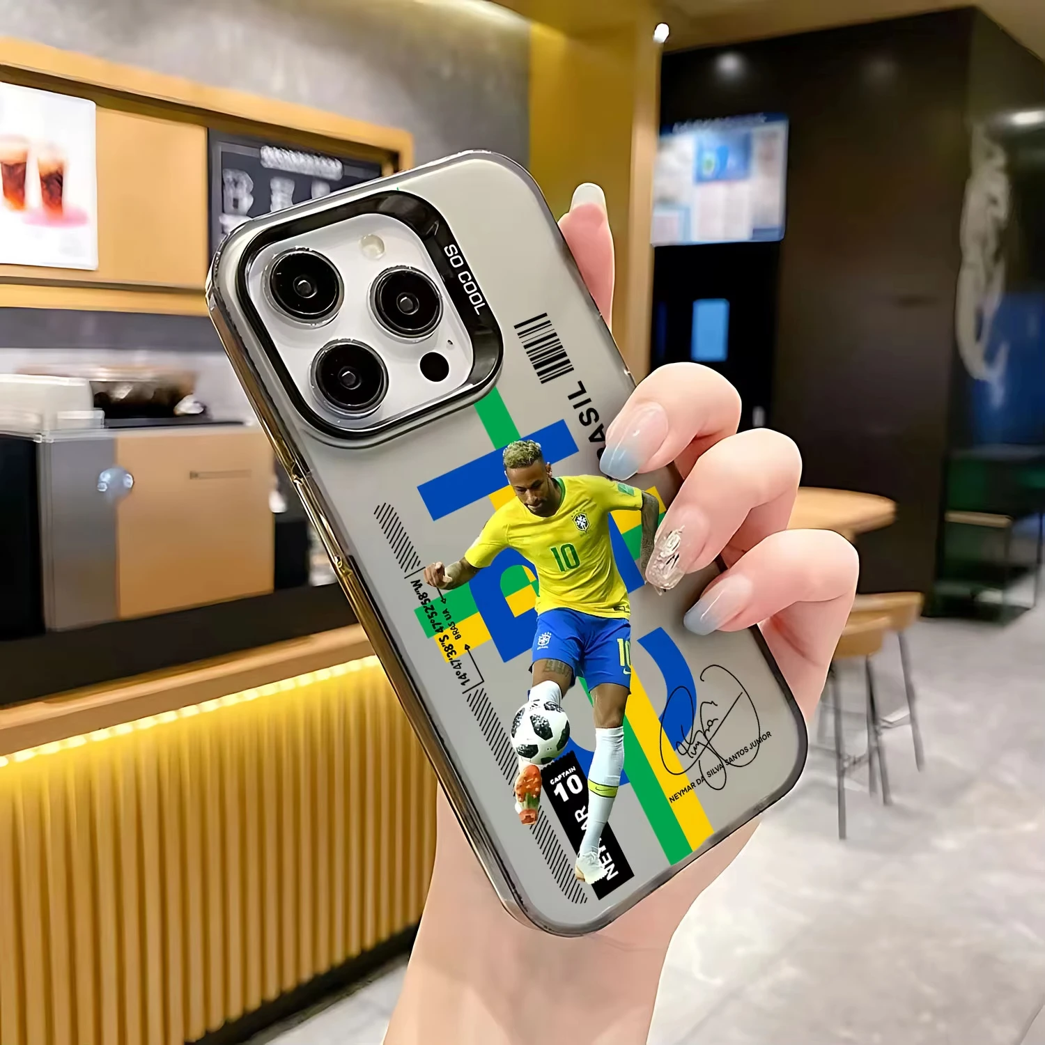 موضة رقم 10 ماتي عودة الهاتف لسامسونج غالاكسي S25 الترا S24 S23 S22 S21 زائد S20 FE A55 A54 A35 M-Messi CR7 NJR ماتي غطاء