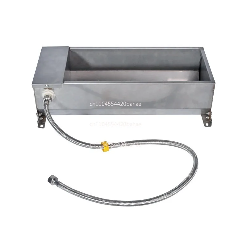 Rectangle stainless steel sink, automatic water dispenser for poultry, large capacity of ducks and geese, with its own float.