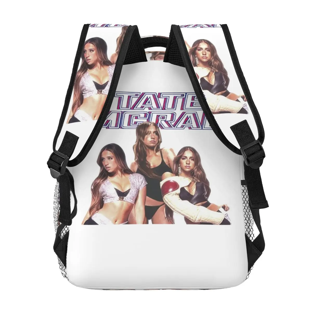 T8 خمر الحفل مروحة تيت ماكراي حقيبة الظهر Daypack سعة كبيرة بنين بنات حقيبة الكتب حقيبة مدرسية حقائب كتف للرجال والنساء #5