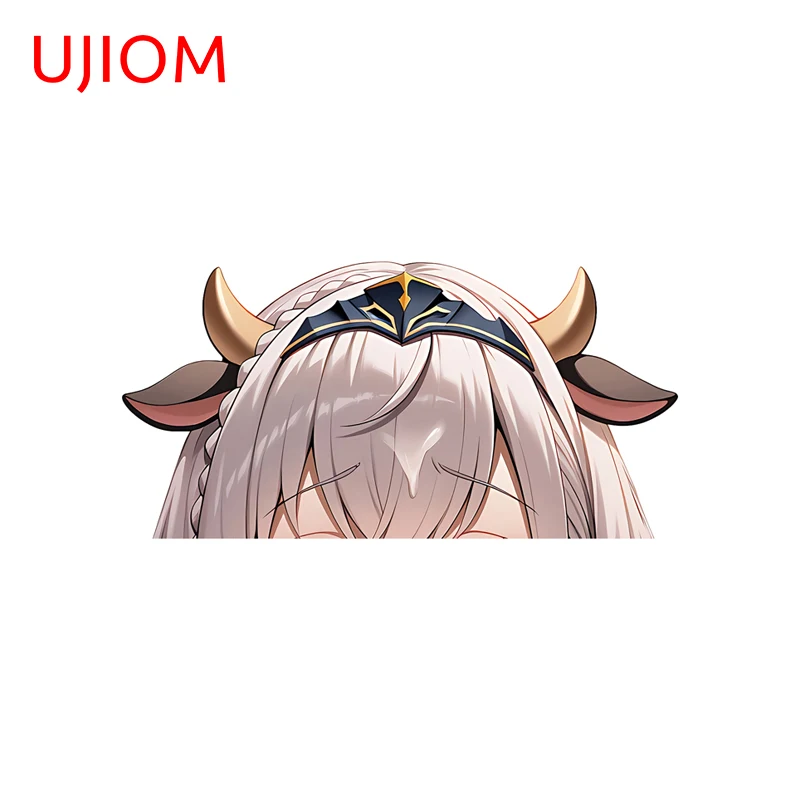 UJIOM Shirogane Noel Ai Girl Wall Sticker Creative Fashionable Cupboard Surfboard Decal High Quality Room Decoration Accessories