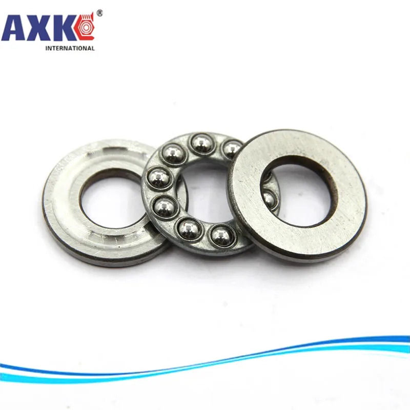 10pcs Free Shipping Axial Ball Thrust Bearing Plane Thrust Ball Bearing 51100 10*24*9 Mm Inch Bearing AXK Steel Deep Groove Rich