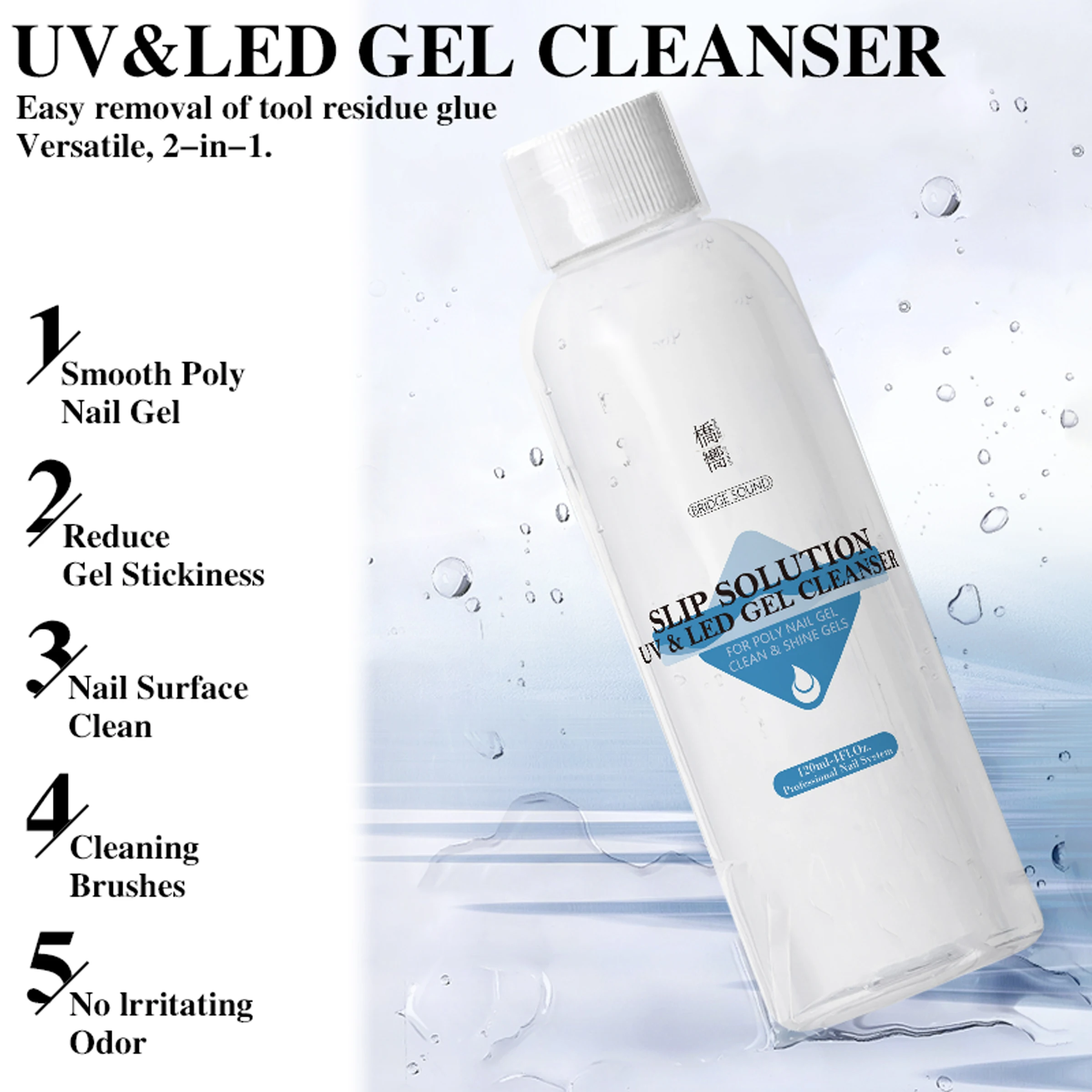 ชุดน้ำยาทาเล็บโพลีเจลขนาด120มล. (+ ปากกาและ sloki kaca หยิบจับ) เจลเรียบไม่มีฟอง/ไม่สม่ำเสมอต่อต้านคุณสมบัติเพื่อความยั่งยืน