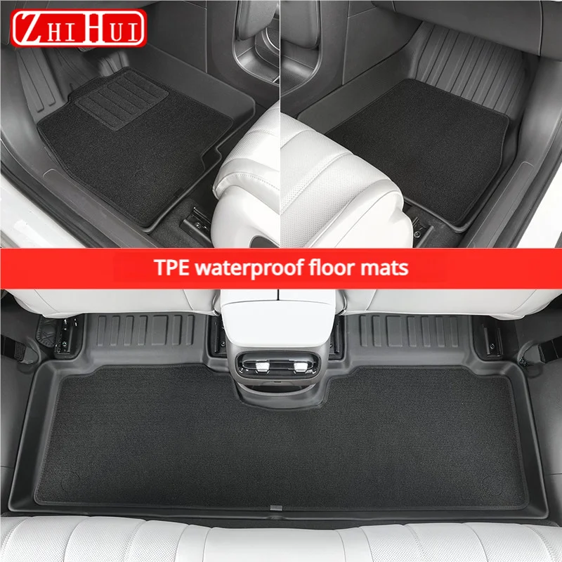 For GAC AION UT 2025 2026 Car Styling TPE Floor Mats Full Coverage Waterproof Wear-Resist Interior Durable Pro Car Accessories