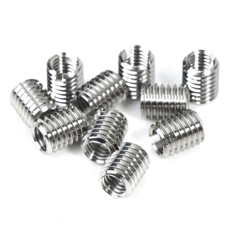 10PCS Stainless Steel Thread Adapters Convert M8 8mm Male To M6 6mm Female