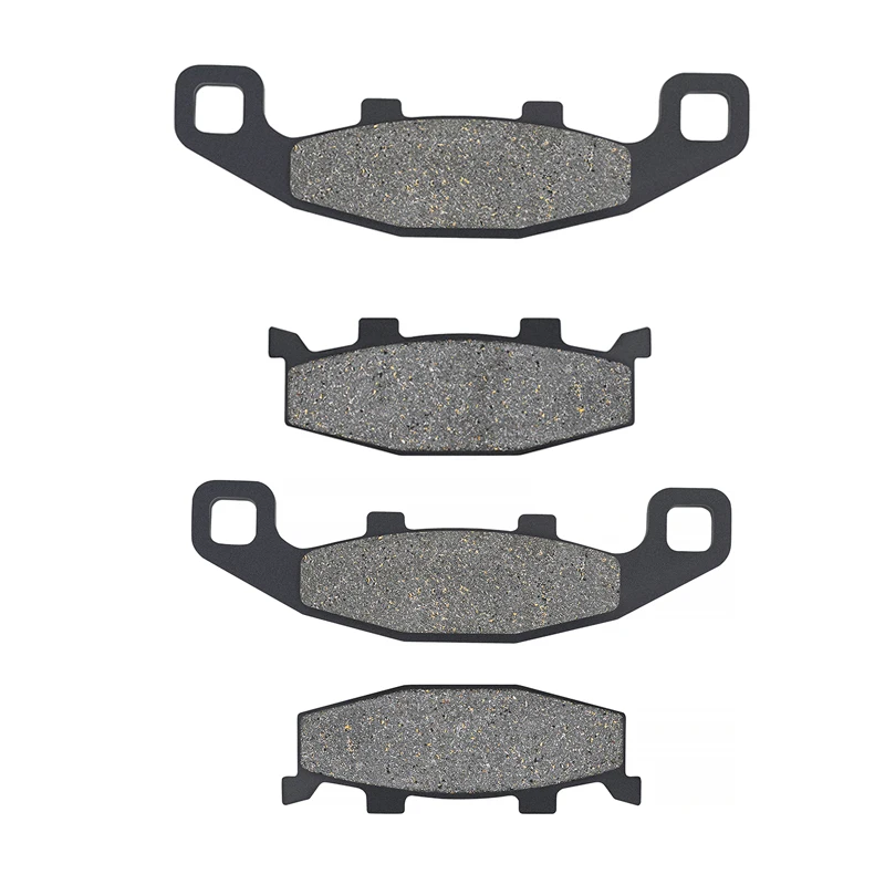 1/2 Pairs Motorcycle Front and Rear Brake Pads For KAWASAKI STREET BIKE Ninja EX250 EX 250 F/D 1988-2007 Motorbike Brake Disks