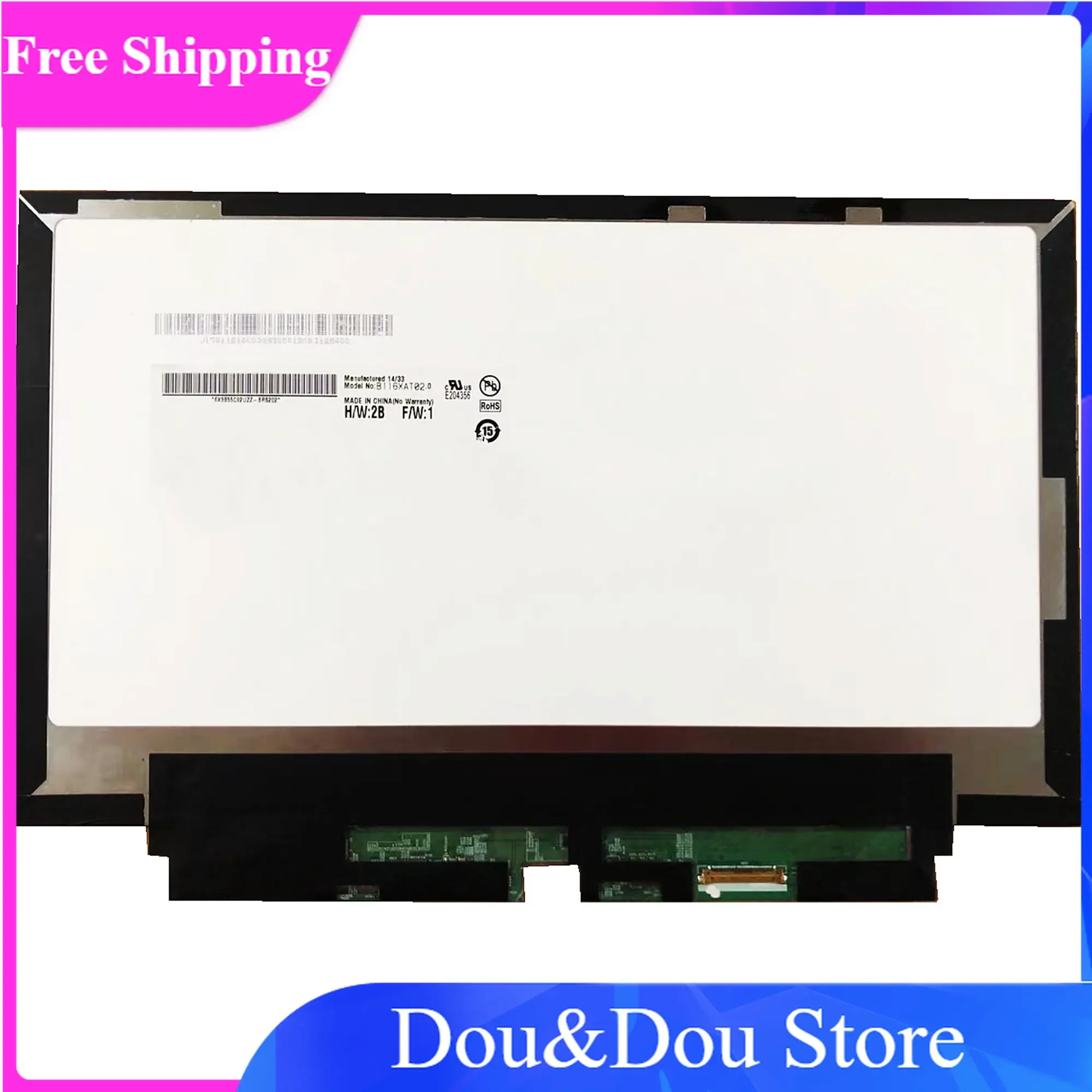 

B116XAT02.0 11.6inch 30pins 1366×768 Display matrix Laptop LCD screen