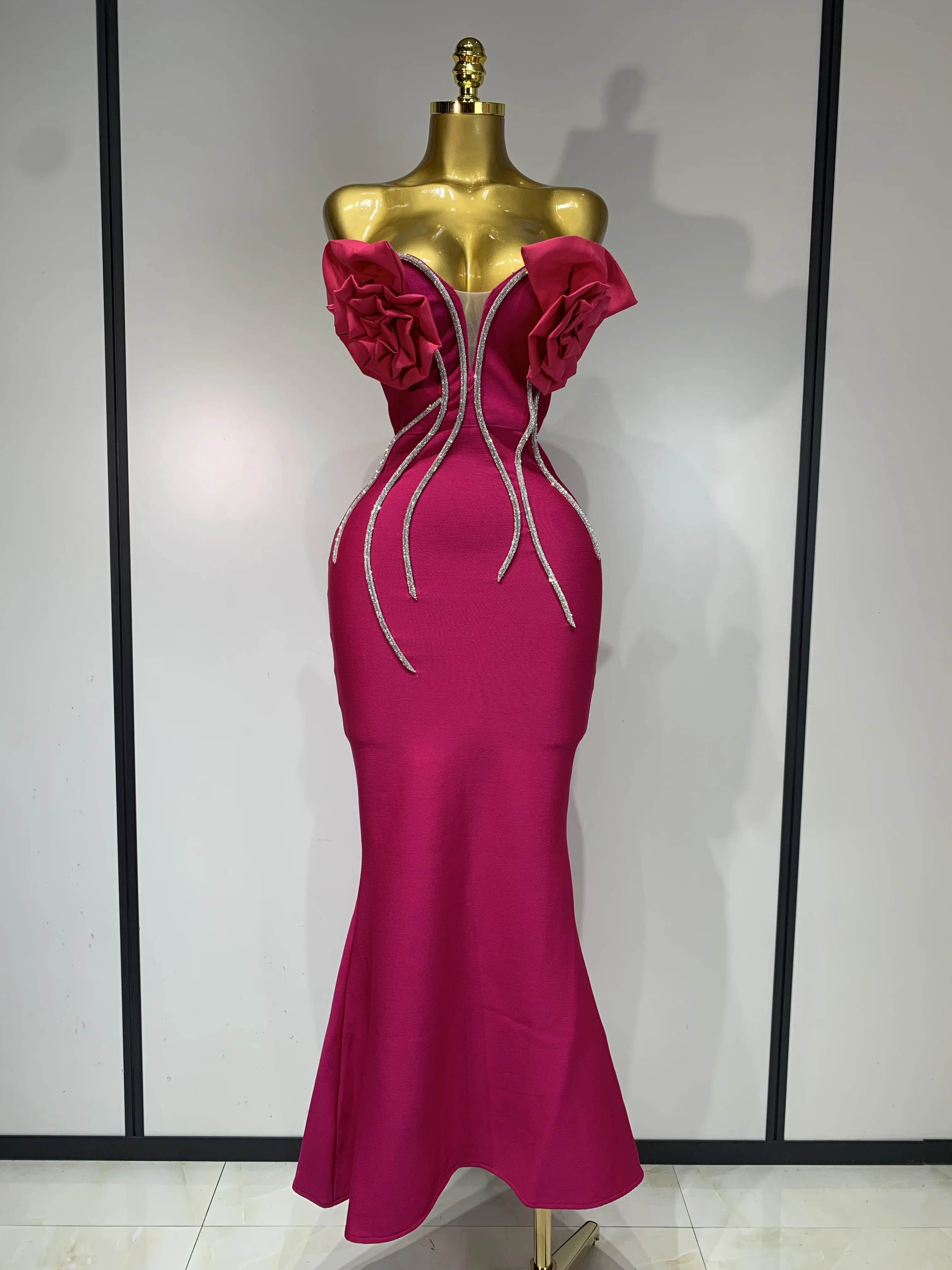 90s style party dresses Eva Fashion 5293 A Line Long Bridal Gown Lace Wedding Dress  The Dress  Outlet