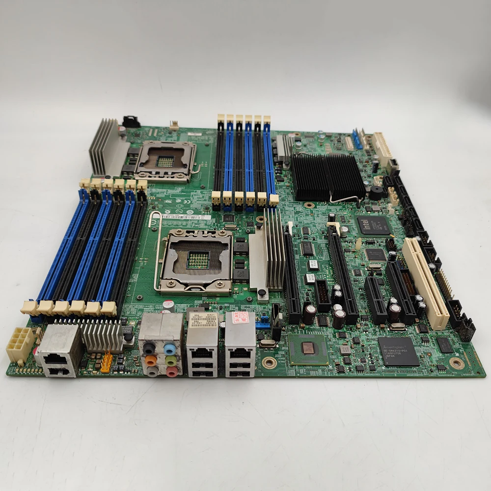 S5520sc workstation placa-mãe para intel lga 1366 x55 alta qualidade 95% novo