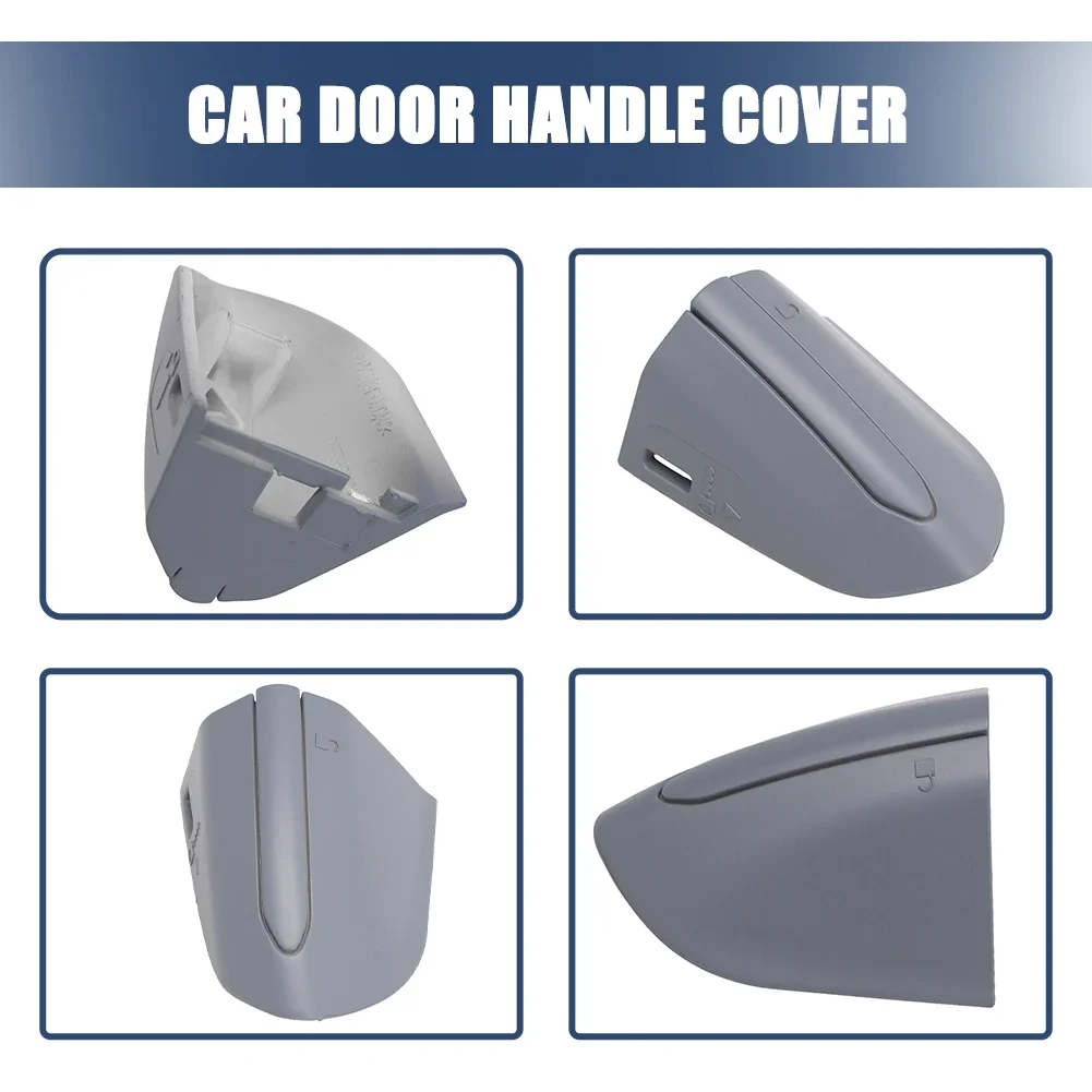 1pc Driver Door Handle COVER W/O Chrome Trim Primed For Ford For Fusion 2015-2020 Door Handle Cover Bezel Corner