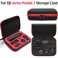 Estuche de transporte para DJI Osmo Pocket 3, accesorios de cardán de mano, bolsa de almacenamiento impermeable, caja portátil multifuncional