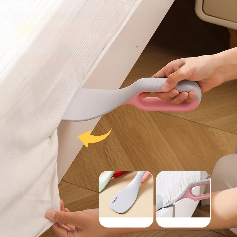 Household Mattress Elevator Bed Sheet Tucking Fixer Labor Saving Helper for Fitted Sheet Quilt Bed Making Organizer Tool