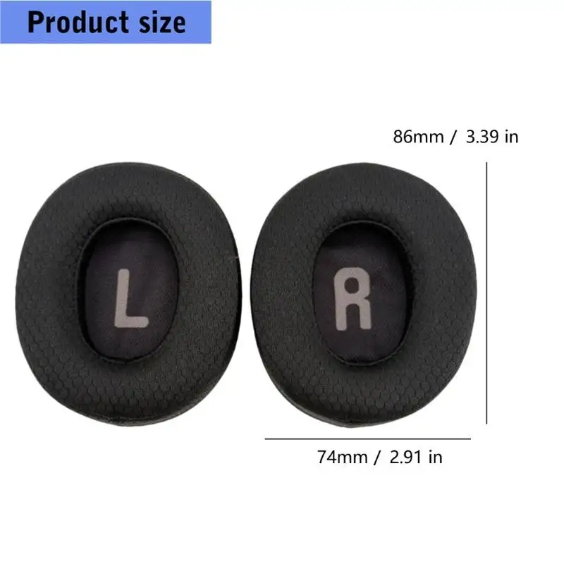 R53C 1 Pair Comfortable Ear Cushions Soft Earphone Cover Protective Earpads for T700BT T710 720 Replacement Earmuffs - view 6