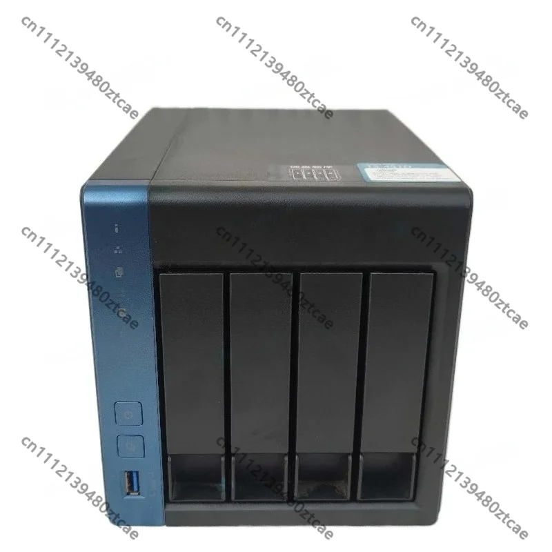 95% New 4 Bay Personal & Enterprise Network Cloud Storage Device Supports 4K Playback J4025 Processor Black NAS Enclosure