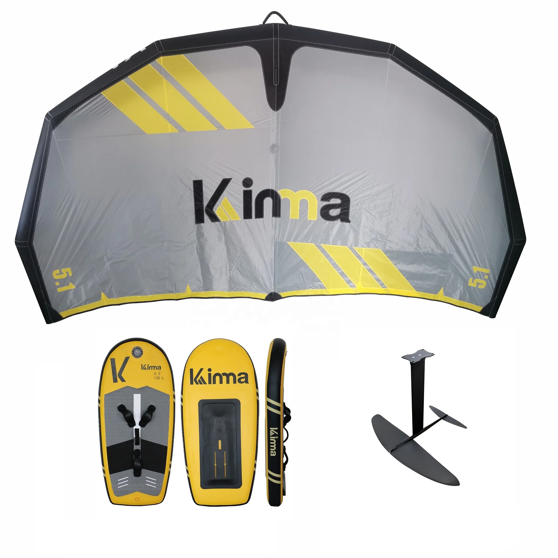 

Вингфойлинг: водный кайт с настраиваемым размером для водных видов спорта