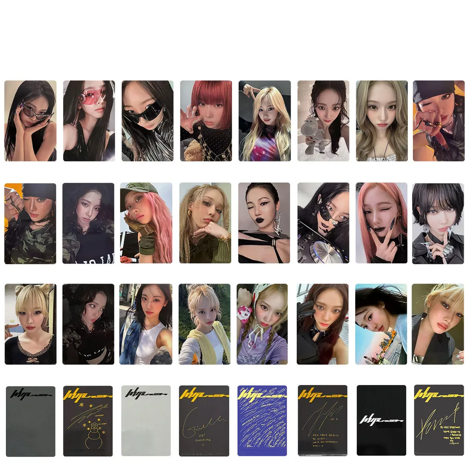 Kpop Idols WINTER NINGNING New Album Whiplash LOMO Card Double