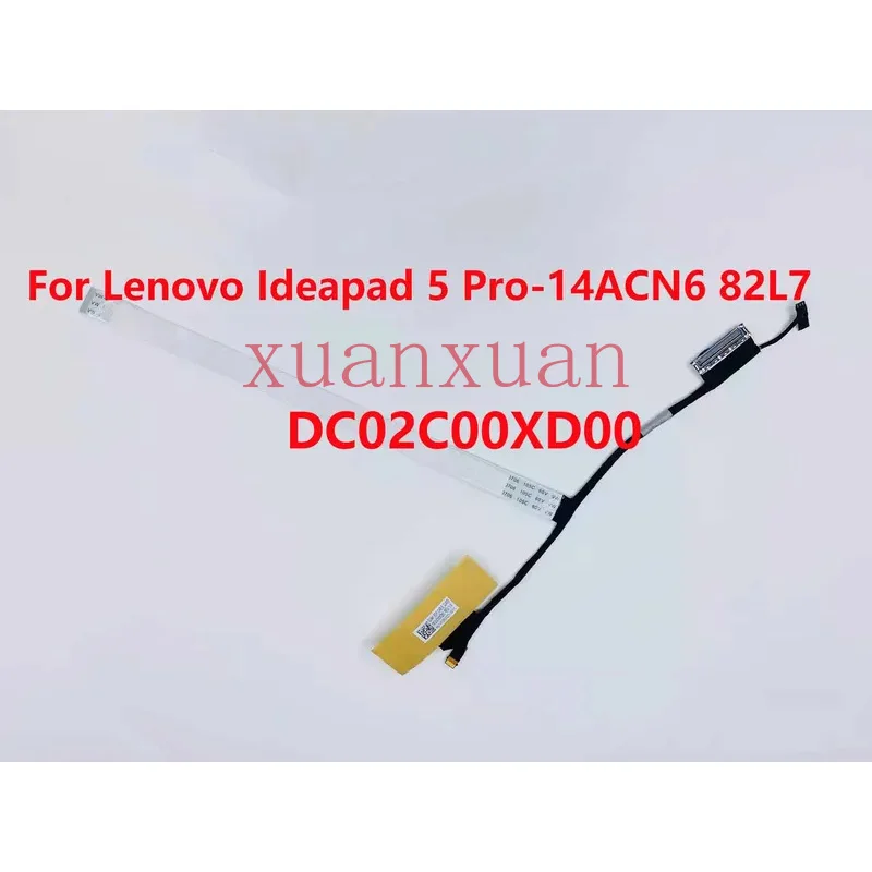 Dc02c00xd00 5c11e22889 touch new laptop EDP LCD cable LVDS wire for Lenovo IdeaPad 5 Pro-14ACN6 82l7 air 14 gla41 ﻿