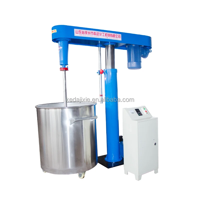 11kw High Speed Disperser With Agitator Shaft Paint Dispersing Machine Blender Mixer Machine