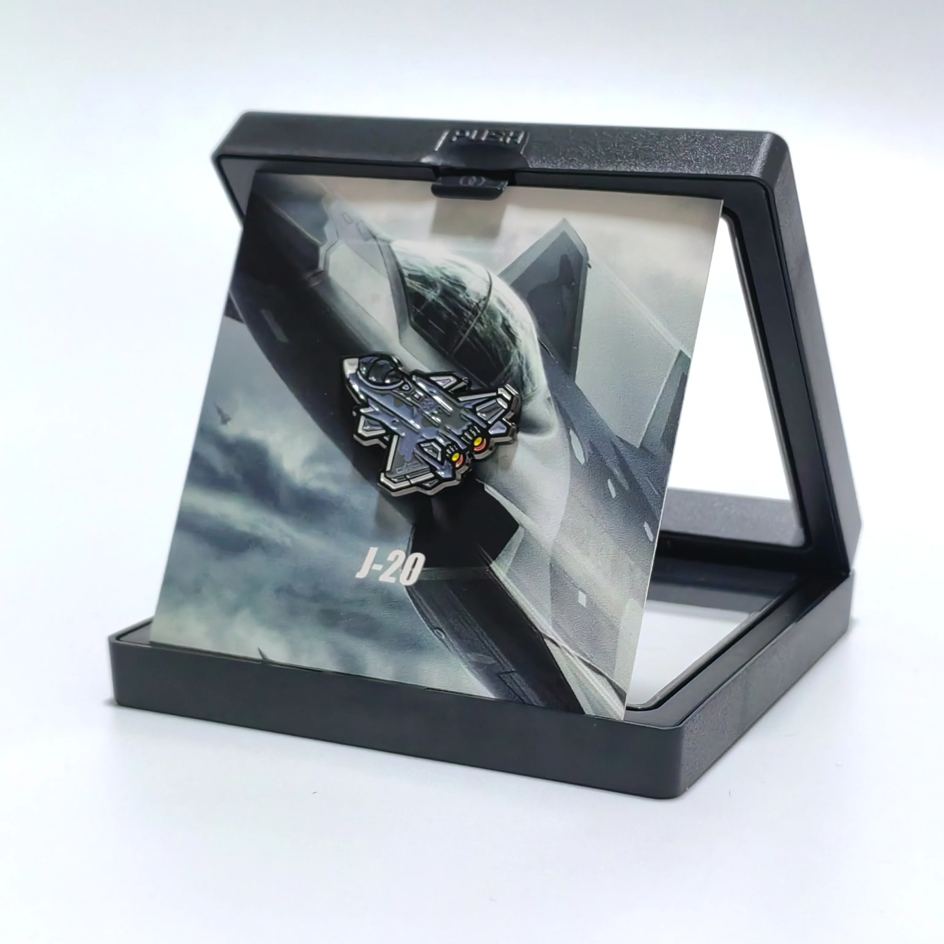 Q Version Military Badges: J-20 & J-36 Themed Collectible Pins - Creative Gift for Aviation Enthusiasts, Christmas  Black Friday