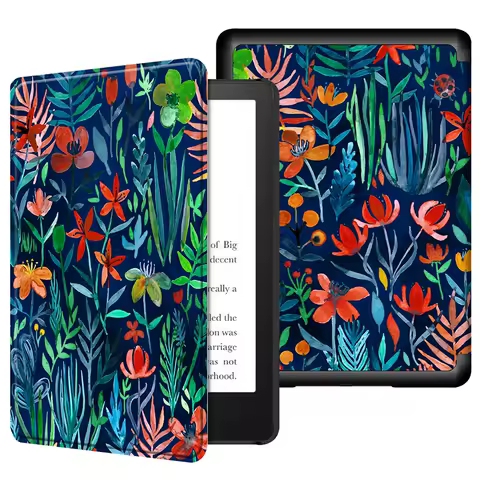 PU Leather Case Ebook Case E-Reader Cover for Kindle Paperwhite 12th Gen 2024 7inch for Kindle Paperwhite Signature 2024 7inch