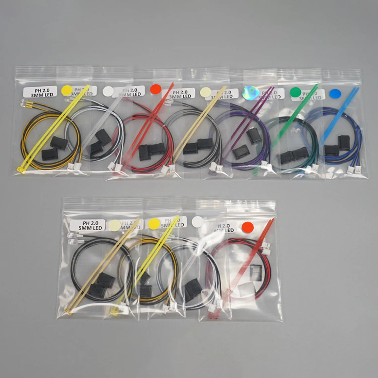 

Plastic LED Light Warning Lamp Bead RC Accessory for DIY TAMIYA 1/14 RC Tractor Truck Loader Crawler Off Road Model Toys