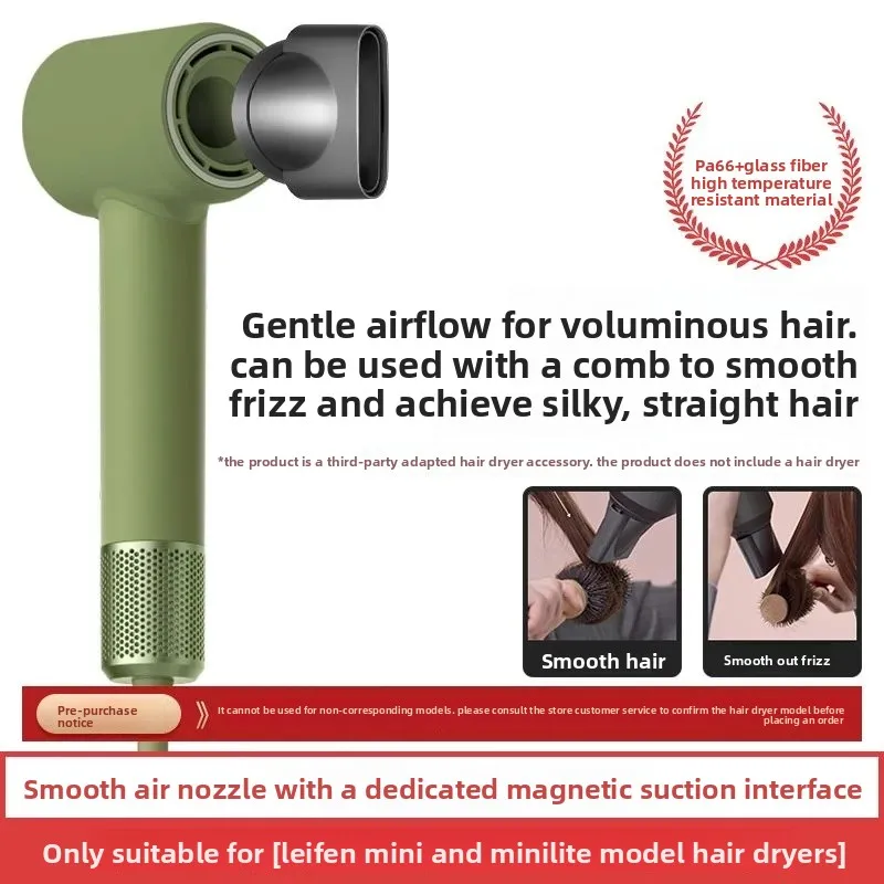 For Laifen Mini/Mini Lite Hair Dryer Diffusion Curling Nozzle Fluffy Drying Shield