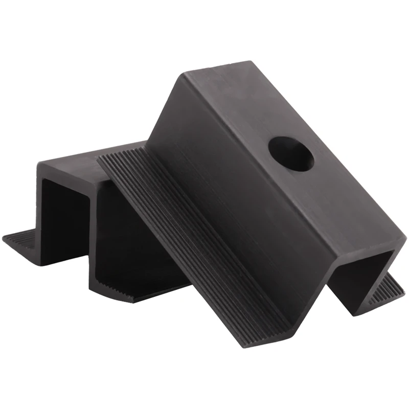 PVソーラーパネル用クランプ、パネルブラケット、すべてのフレーム高さ用モジュールクランプ、黒、10 xセンター