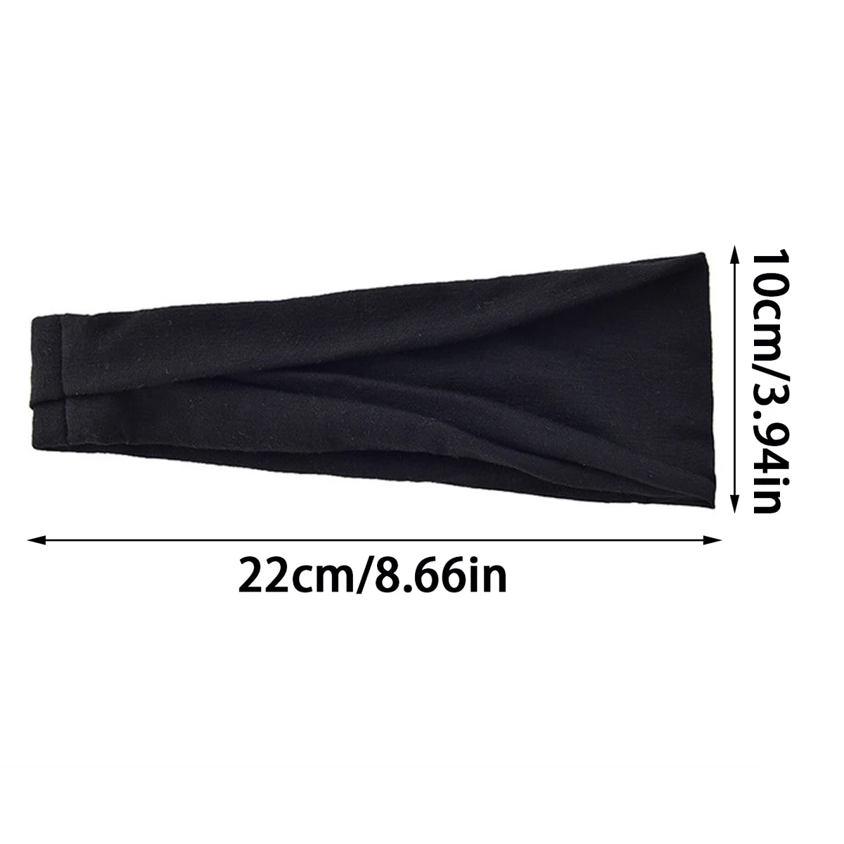 1PCS Sports Yoga Headbands for Women Non Slip Thick Womens Headband Boho Elastic Hair Bands for Women's Hair Sweat Head Band
