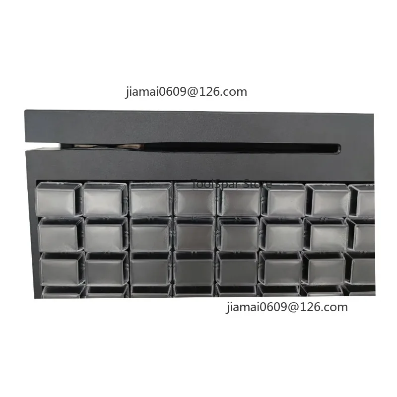 Programmable POS Keyboard Support Adjustable MSR Header Terminator Separator Suffix Setting for POS System