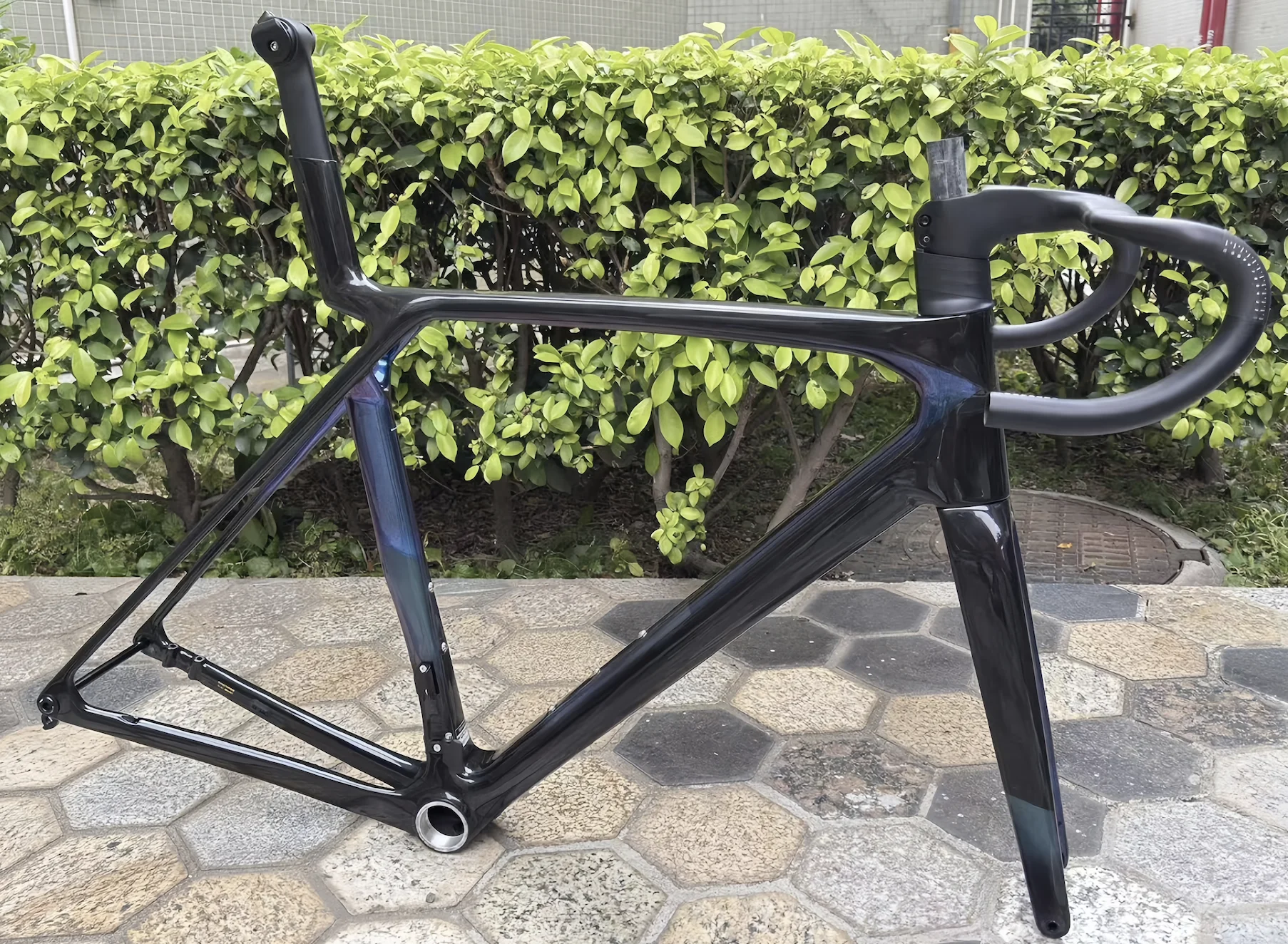 2024 New Gen8 SLR Ultralight Carbon Fiber Road Bike Frame Disc Brake Di2 Internal Cable Frame with Handlebar EU DPD Shipping