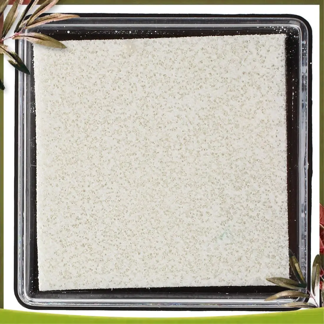 جديد-2 قطعة وسادة ختم لوثيقة رسائل الزفاف، أبيض وفضي