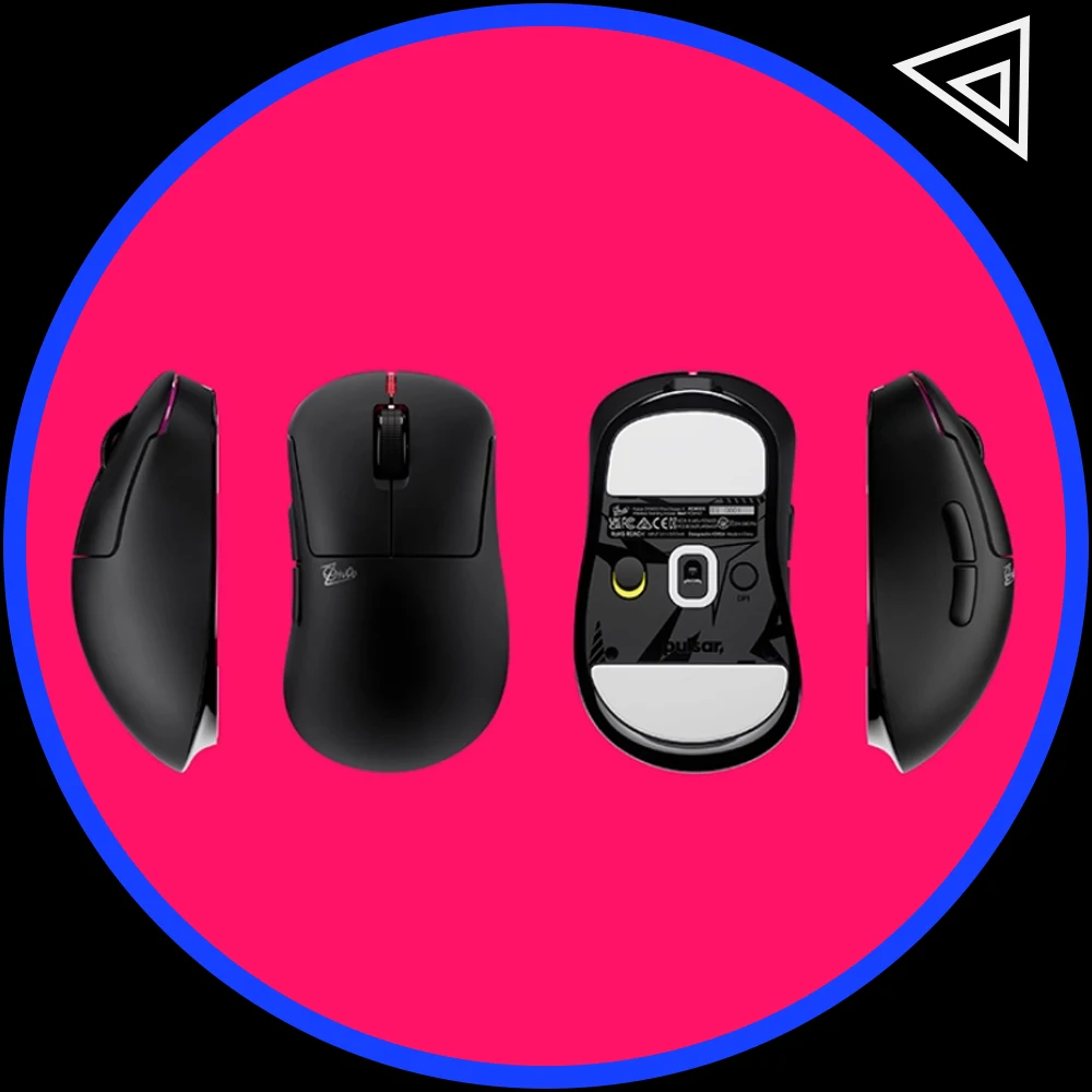 Pulsar Zywoo الماوس المختار المزدوج الوضع ماوس لاسلكي 8000 هرتز معدل التجديف XS-1 الاستشعار الألعاب الفئران خفيفة الوزن ملحقات الكمبيوتر #1