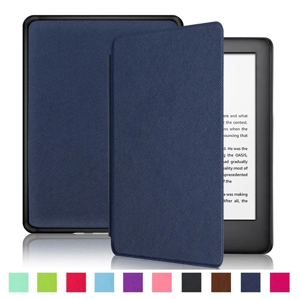 Ultra Slim Smart Cover PU Leather Protective Case Protective Shell For Kindle Paperwhite 1/2/3