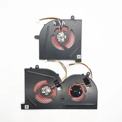 Laptop GPU CPU Cooling Fan for MSI GS63VR GS63 GS73 GS73VR MS-17B1 Stealth Pro CPU BS5005HS-U2F1 GPU BS5005HS-U2L1 Cooler